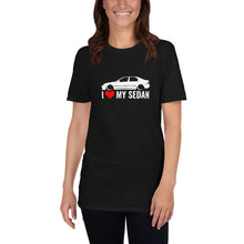 Load image into Gallery viewer, I ❤ My Sedan Black T-Shirt